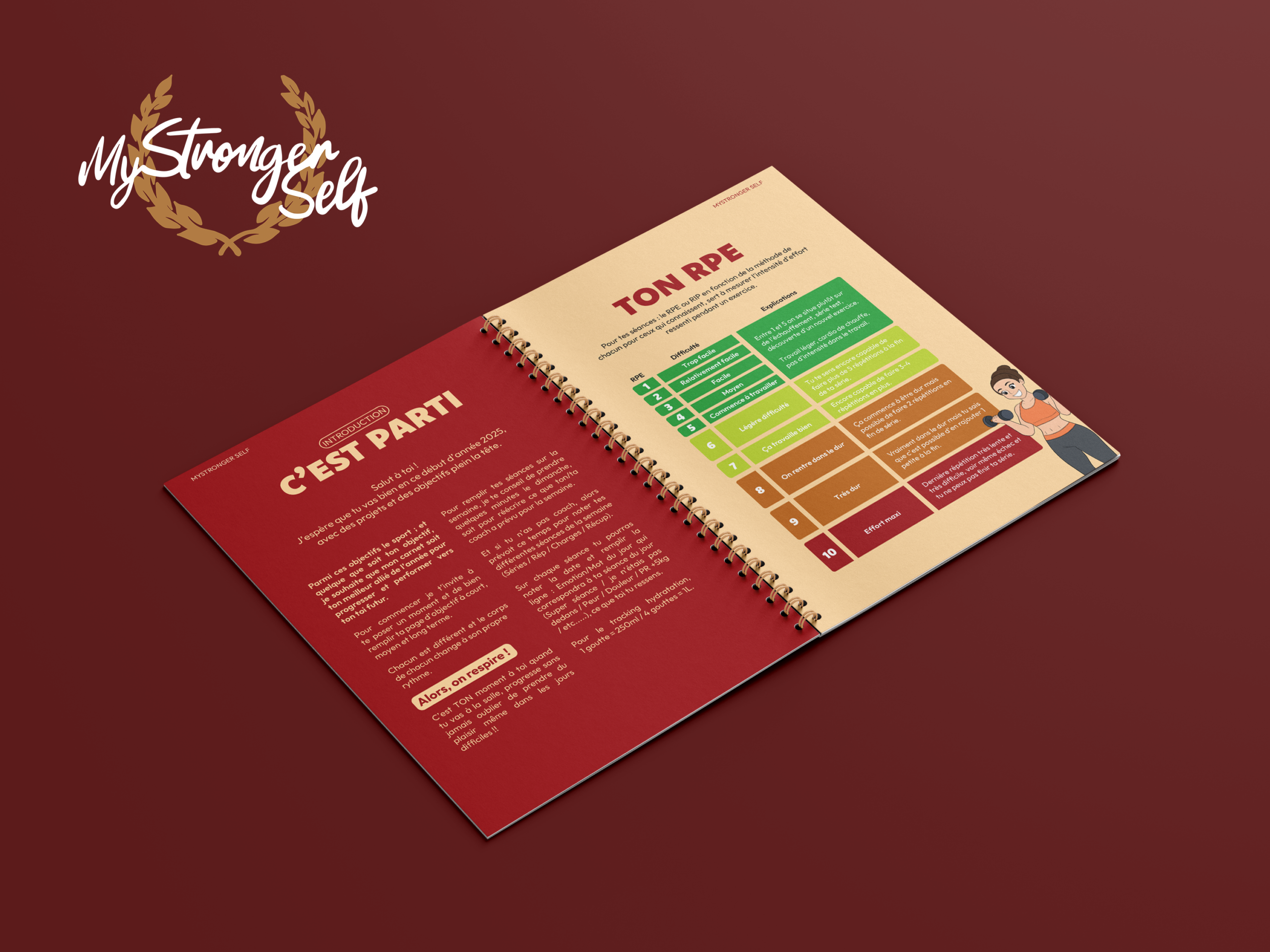 Carnet de suivi en musculation – Image 2